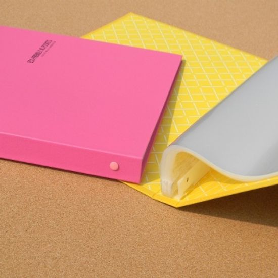 청운 A4 40매 에코 합지 고급 클리어화일 B151