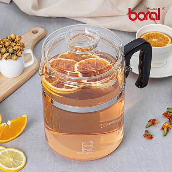 보랄 쇼트듀란 3리터 내열유리 약탕기 티마스터