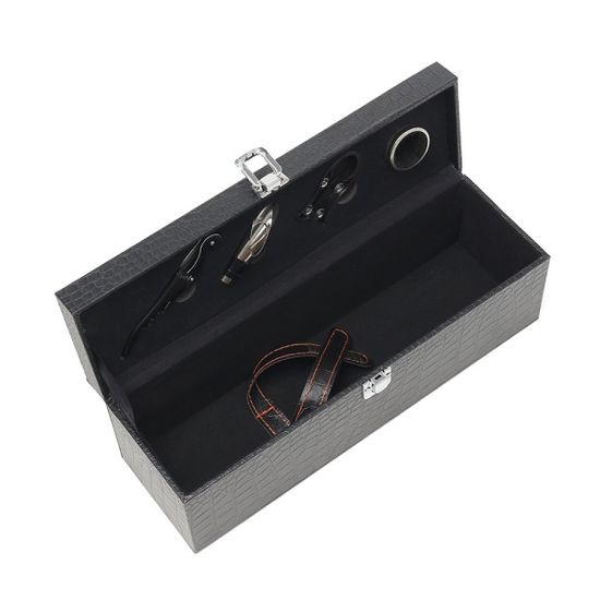 비노바인 가죽 와인케이스 1구 캠핑 주류 와인캐리어