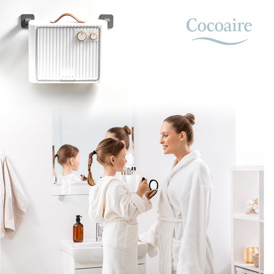 [코코에르] 무타공 저소음 욕실 PTC 히터