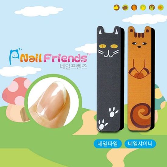 네일파일 and 샤이너 (Mini Friends-까미 and 라미)