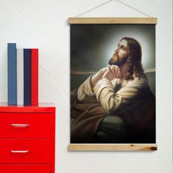 cl115-우드스크롤_60CmX90Cm-겟세마네동산의주님