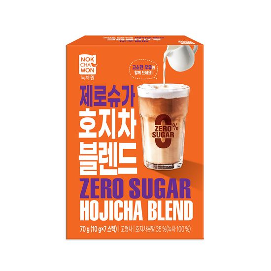 [녹차원] 제로슈가 호지차 블렌드 7스틱