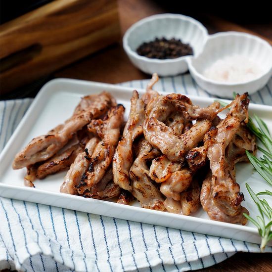 소금닭목살구이300g+양념닭목살구이 300g(총 600g)