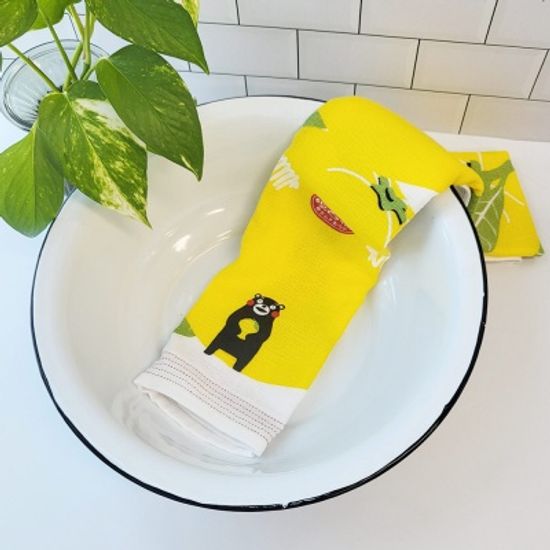 테누구이 다용도 타월 - 쿠마몬 구마모토 명물