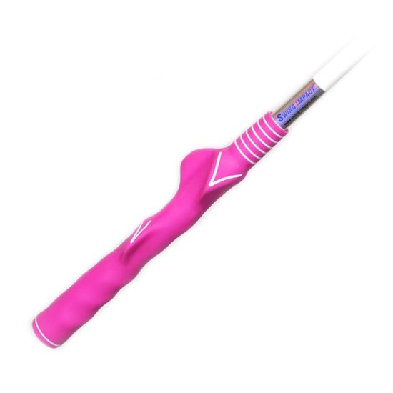 스윙임팩트 홀인원 핑크 골프 스윙연습기