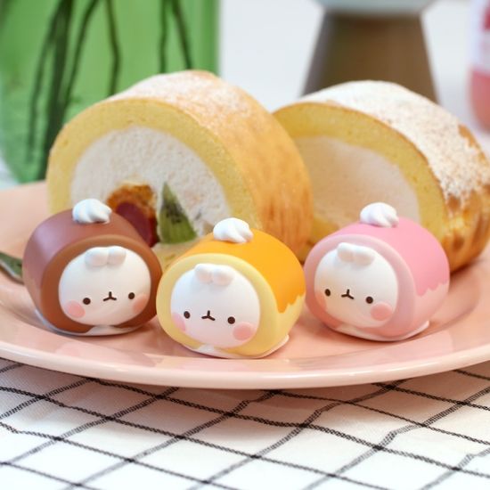 몰랑이 롤케이크 랜덤피규어 (낱개랜덤)
