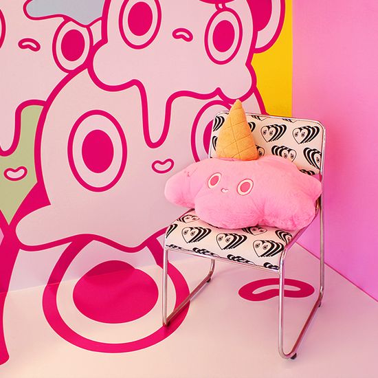 체리쥬빌레라 아이스크림 쿠션 방석