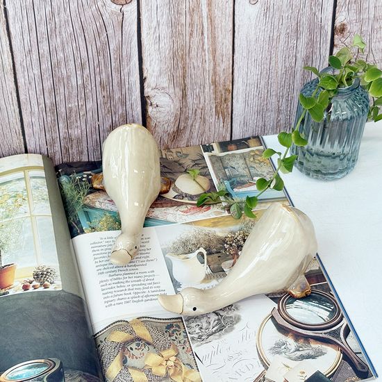 프렌치 도자기 오리 세트