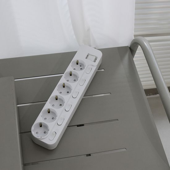 에스탭 국산 개별 스위치 과부하차단 멀티탭 6구