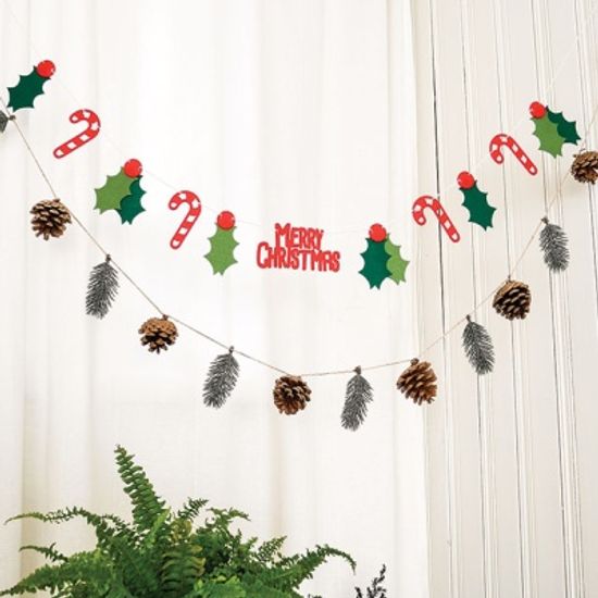 사탕리프 크리스마스 가랜드