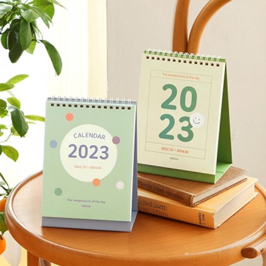 2023 오늘의 온도 탁상 달력 (22년 10월~24년 2월) 