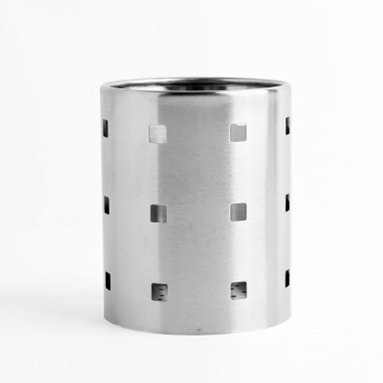 쿠킹스 스텐 수저통(12.5cm) / 스텐 수저꽂이