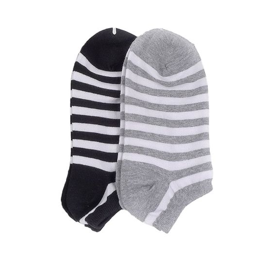 남성용 전체줄무늬 발목양말 10켤레(WEAB172)