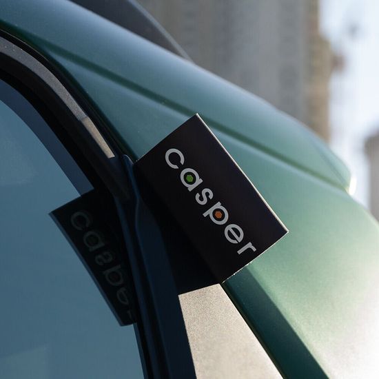 캐스퍼 UV 가죽 디자인 택 Tag 자동차 태그(WFGA8CU)