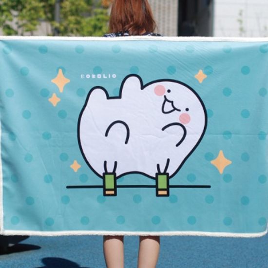 익명이 양털무릎담요 대형
