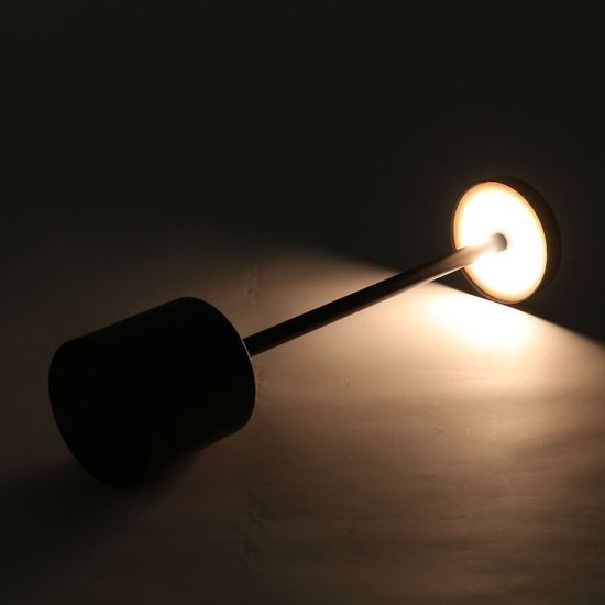 미드나인 무선 터치 테이블 스탠드 베드 램프 블랙