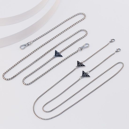 마스크 분실방지 스트랩 실버 진주 체인 목걸이 줄 끈