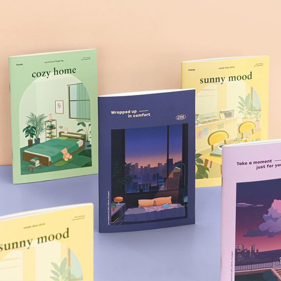 아이코닉 하루 유선노트 A5