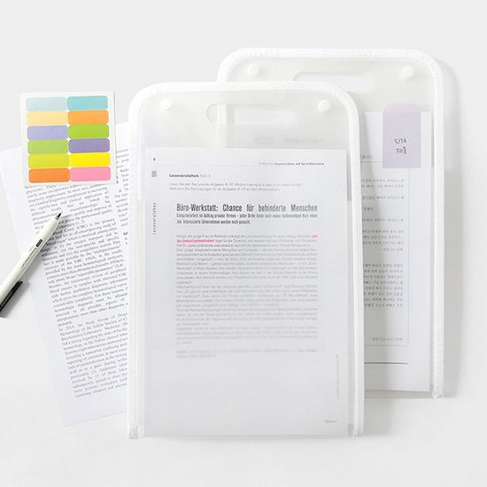 A4 세로형 아코디언 파일백