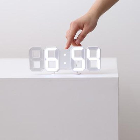 LED 무소음 탁상시계 2종