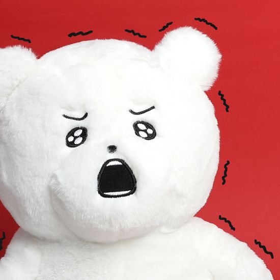부들부들 뱃살 필로우쿠션 곰인형 40CM
