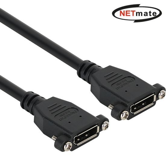 DisplayPort F/F 연장 판넬형 케이블 1m