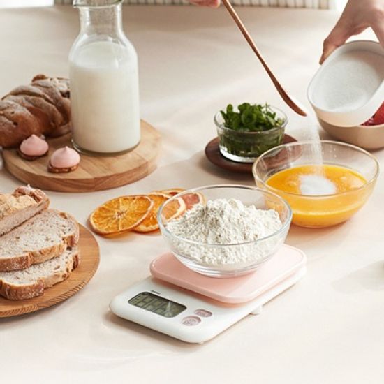 드레텍 주방저울 핑크  KS-605PK