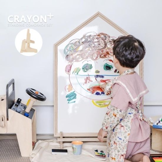 크레용 하우스보드+스탠딩꼬모랙 세트