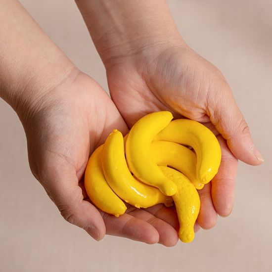 미니 바나나 모형 20개(6.5cm)