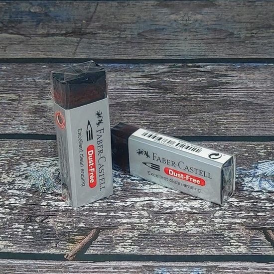 파버카스텔 더스트프리 지우개-66 블랙(대 20개입)