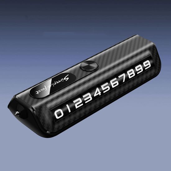 예홈카 자동차 비상 탈출 망치 차량 주차 전화 번호판