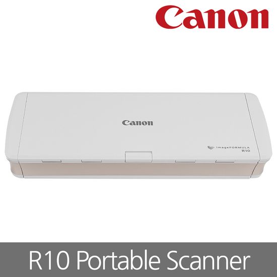캐논 R10 로즈골드 휴대용 문서 스캐너 양면 신분증