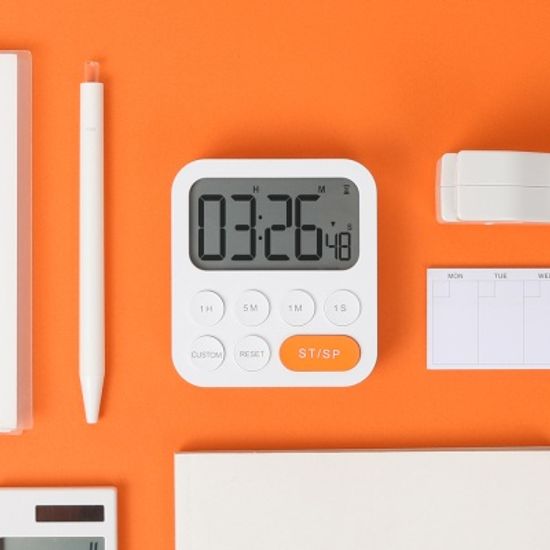 [무아스] 원클릭 쿠킹 타이머 시계 스톱워치