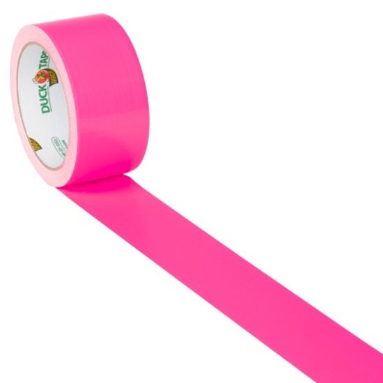 덕테이프 컬러 바닥 라인 덕트테이프 네온핑크 색상