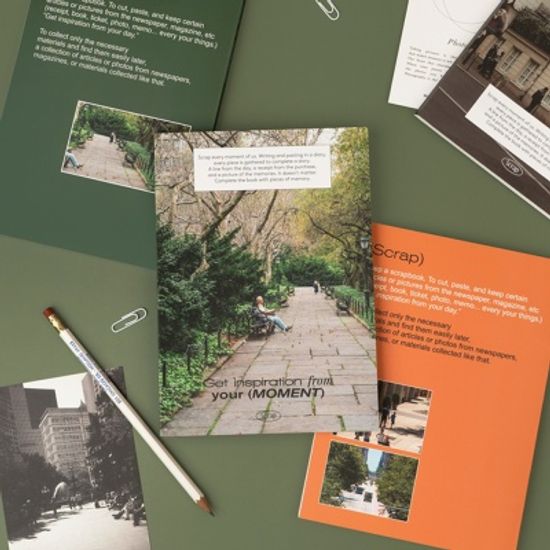 루카랩 스크랩 더 모먼트 노트 (그리드/라인/무지)