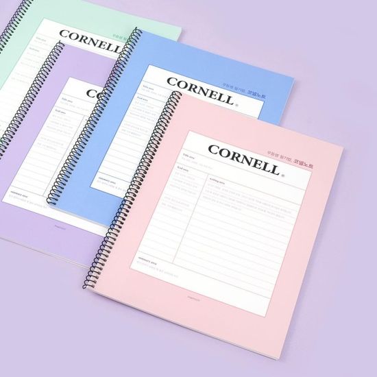 핑크풋 똑똑한필기코넬노트