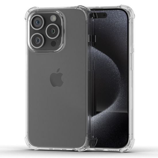 아이폰 15 Pro Max 아이스핏 투명 젤리 범퍼 케이스