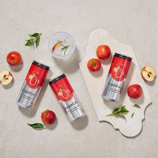 슈가로로 0kcal 스파클링 사과 30캔(250ml x 30캔)