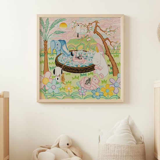 네가 사는 제주, 루씨쏜 작가 그림