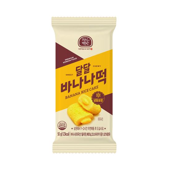 정인떡방 달달 바나나떡 50g x 10개입