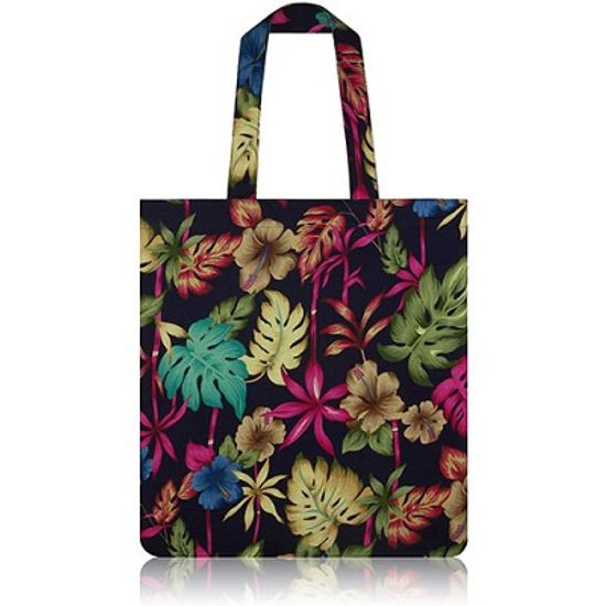 nother Hawaiian Flat Tote Bag (Navy) / 나더 하와이안 플랫 토트백 (네이비)