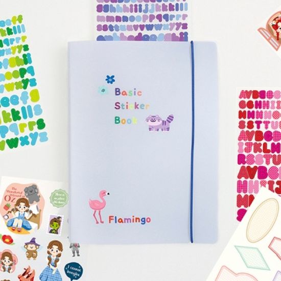 20공 베이직 스티커북&알파벳스티커 세트