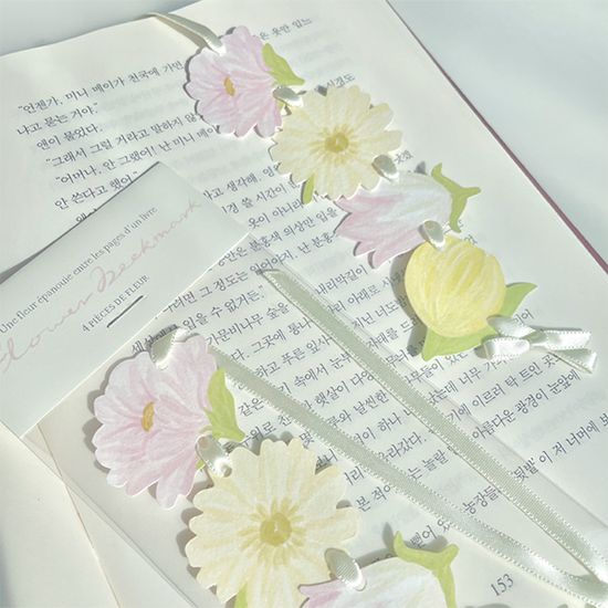 꽃갈피(책갈피) Flower Bookmark / 공든 