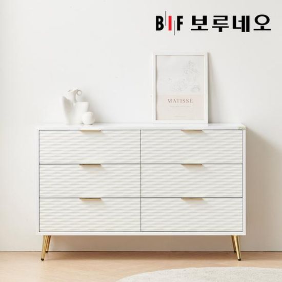 보루네오 리브 3단 와이드 서랍장 1200 PL0018