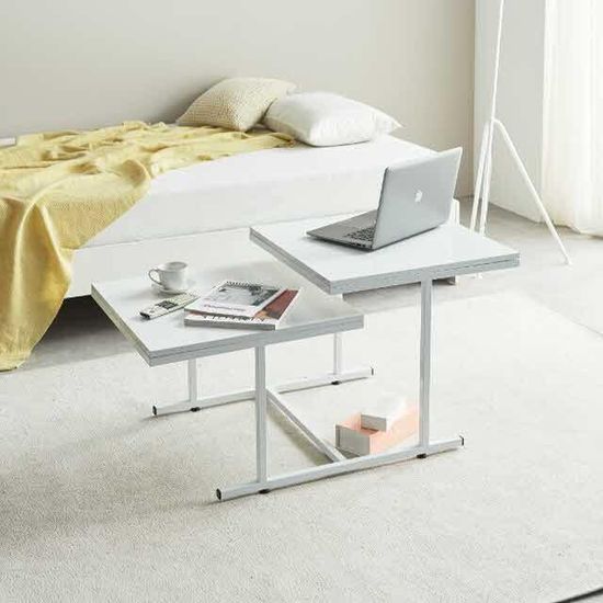 아도라퍼니처 소파테이블 스틸 2단 테이블 1000