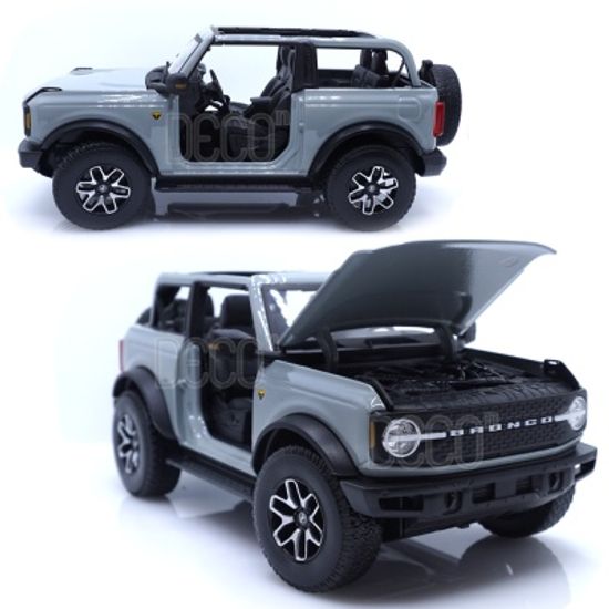 1:18 포드 브롱코 배드랜즈 그레이 미니카 다이캐스트