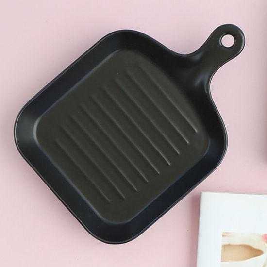 도자기 프라이팬 플레이팅 접시