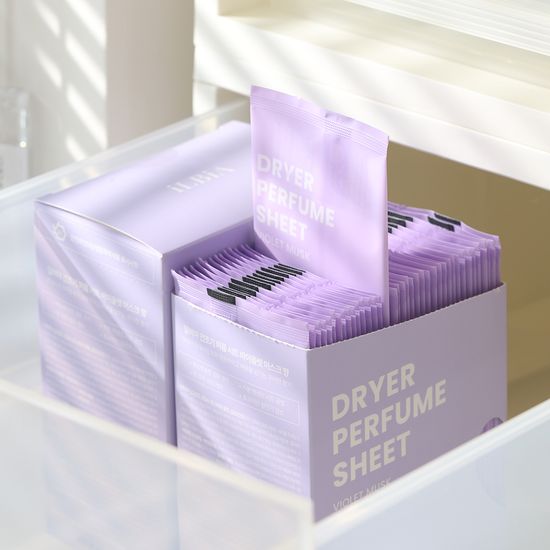 일비아 건조기 퍼퓸 시트 바이올렛머스크 42매