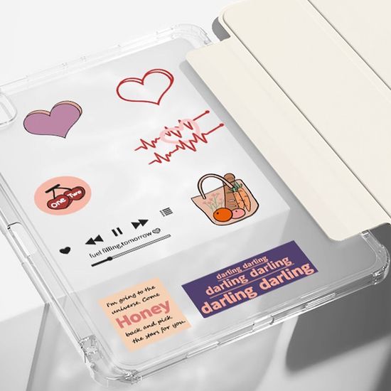 아이패드프로11 6/5/4/3세대 케이스 클리어 범퍼